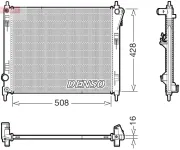 Kühler, Motorkühlung DENSO DRM46075