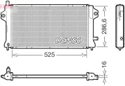 Kühler, Motorkühlung DENSO DRM46077