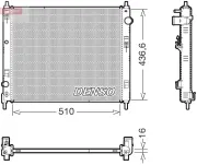 Kühler, Motorkühlung DENSO DRM46078