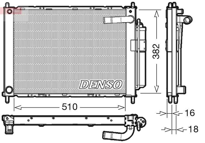 Kühlmodul DENSO DRM46101