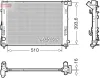 Kühler, Motorkühlung DENSO DRM46103