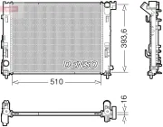 Kühler, Motorkühlung DENSO DRM46103