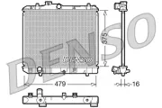 Kühler, Motorkühlung DENSO DRM47004