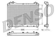 Kühler, Motorkühlung DENSO DRM47011