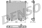 Kühler, Motorkühlung DENSO DRM47020