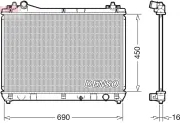 Kühler, Motorkühlung DENSO DRM47031