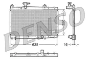 Kühler, Motorkühlung DENSO DRM50007