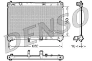 Kühler, Motorkühlung DENSO DRM50009