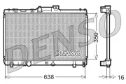 Kühler, Motorkühlung DENSO DRM50013