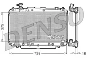 Kühler, Motorkühlung DENSO DRM50022