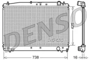 Kühler, Motorkühlung DENSO DRM50033