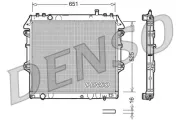 Kühler, Motorkühlung DENSO DRM50038