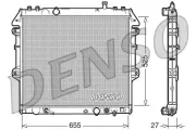 Kühler, Motorkühlung DENSO DRM50045