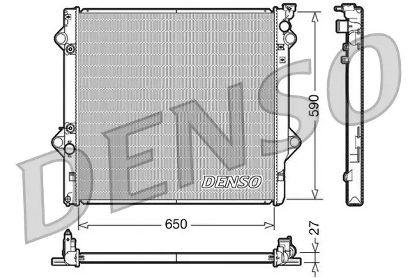 Kühler, Motorkühlung DENSO DRM50047