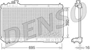 Kühler, Motorkühlung DENSO DRM50061