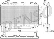 Kühler, Motorkühlung DENSO DRM50065