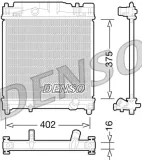 Kühler, Motorkühlung DENSO DRM50077