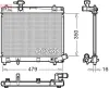 Kühler, Motorkühlung DENSO DRM50086