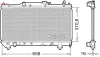Kühler, Motorkühlung DENSO DRM50117