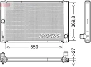 Kühler, Motorkühlung DENSO DRM50123