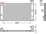 Kühler, Motorkühlung DENSO DRM50133