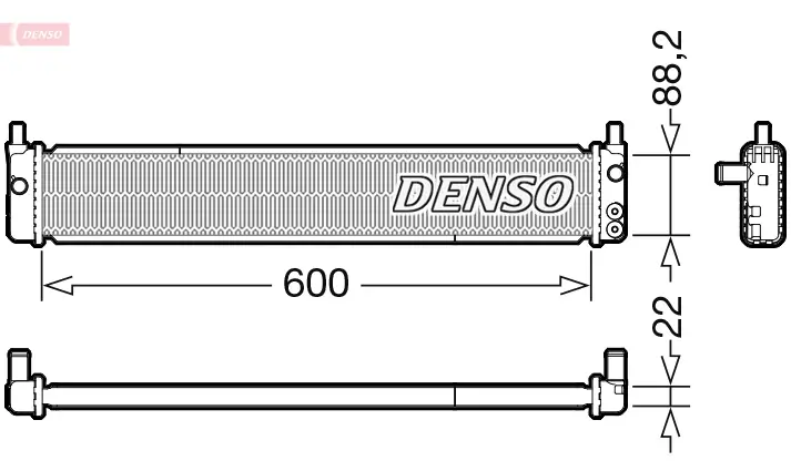 Kühler, Motorkühlung DENSO DRM50135