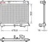 Kühler, Motorkühlung DENSO DRM50137