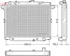 Kühler, Motorkühlung DENSO DRM50148