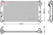 Kühler, Motorkühlung DENSO DRM50150