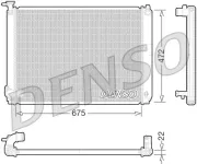Kühler, Motorkühlung DENSO DRM51010