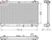 Kühler, Motorkühlung DENSO DRM51021