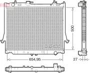 Kühler, Motorkühlung DENSO DRM99014