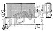 Wärmetauscher, Innenraumheizung DENSO DRR02001