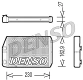 Wärmetauscher, Innenraumheizung DENSO DRR09034