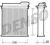 W&auml;rmetauscher, Innenraumheizung DENSO DRR23012