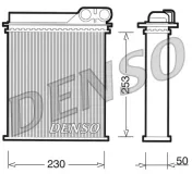 Wärmetauscher, Innenraumheizung DENSO DRR23012