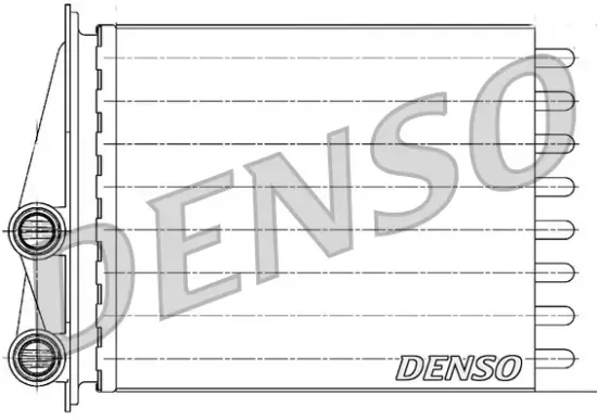 Wärmetauscher, Innenraumheizung DENSO DRR23020 Bild Wärmetauscher, Innenraumheizung DENSO DRR23020