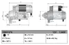 Starter 12 V 1,6 kW DENSO DSN1376 Bild Starter 12 V 1,6 kW DENSO DSN1376