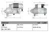 Starter 12 V 1,2 kW DENSO DSN1391 Bild Starter 12 V 1,2 kW DENSO DSN1391