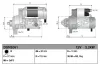 Starter 12 V 2,2 kW DENSO DSN2061 Bild Starter 12 V 2,2 kW DENSO DSN2061