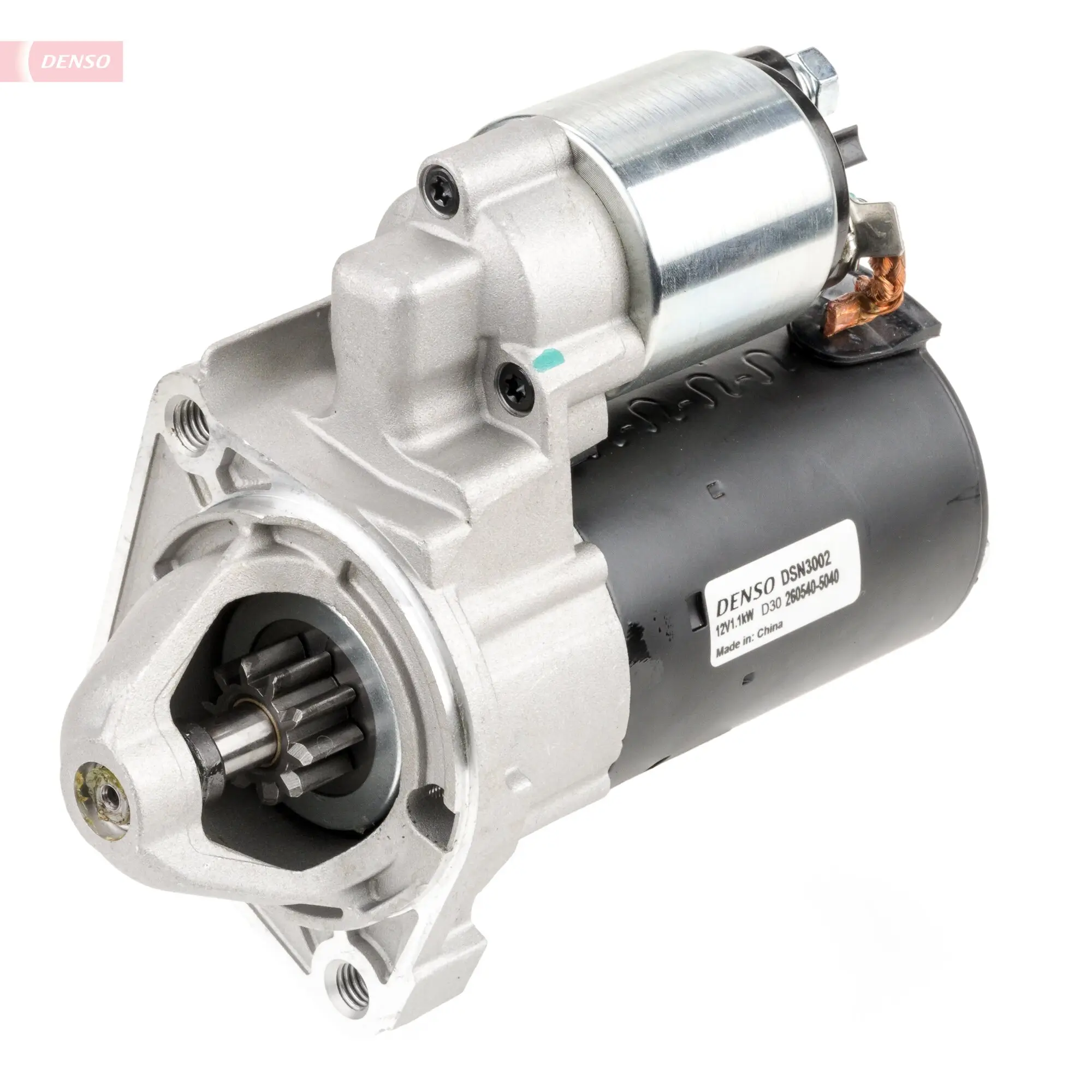 Starter 12 V 1,1 kW DENSO DSN3002