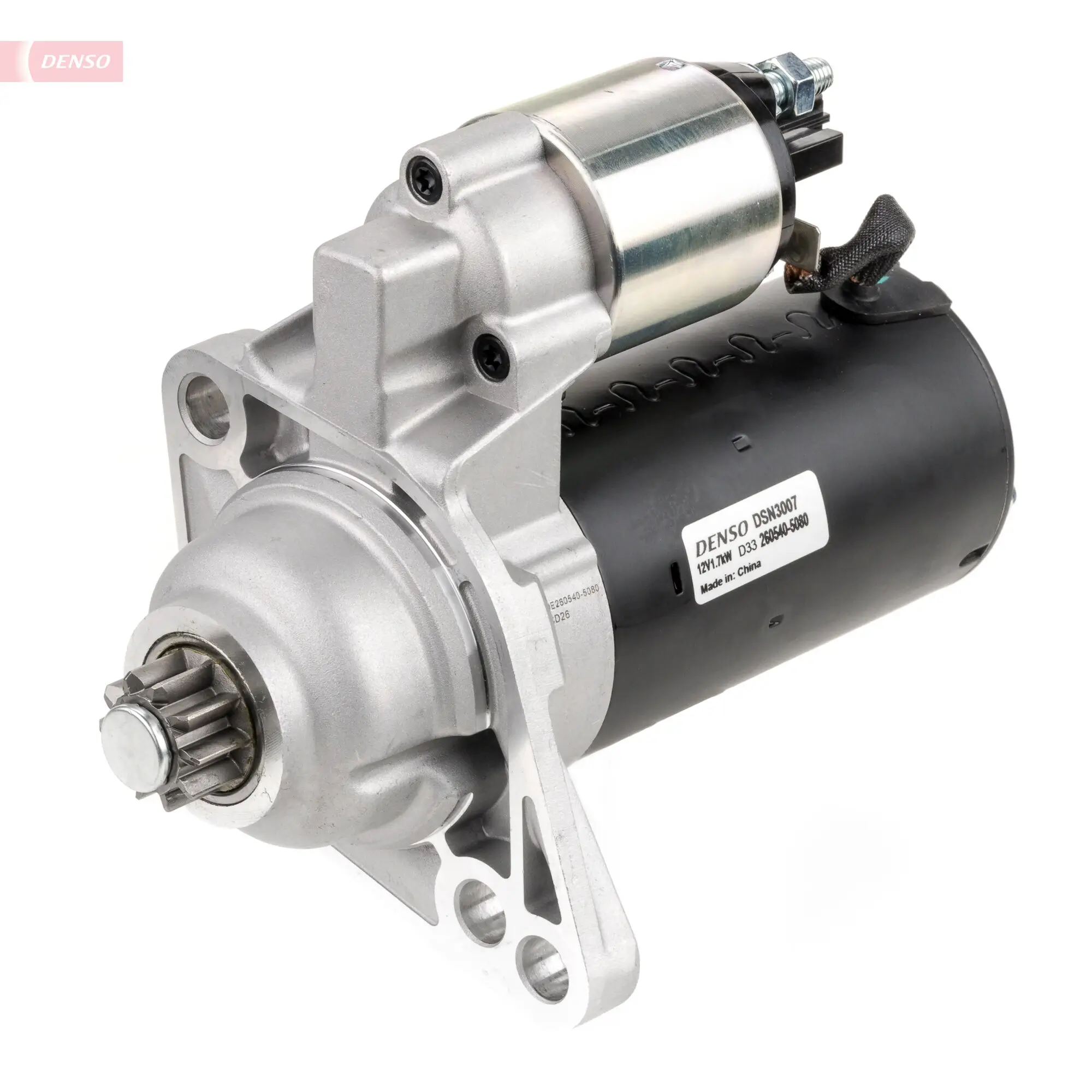 Starter 12 V 1,7 kW DENSO DSN3007