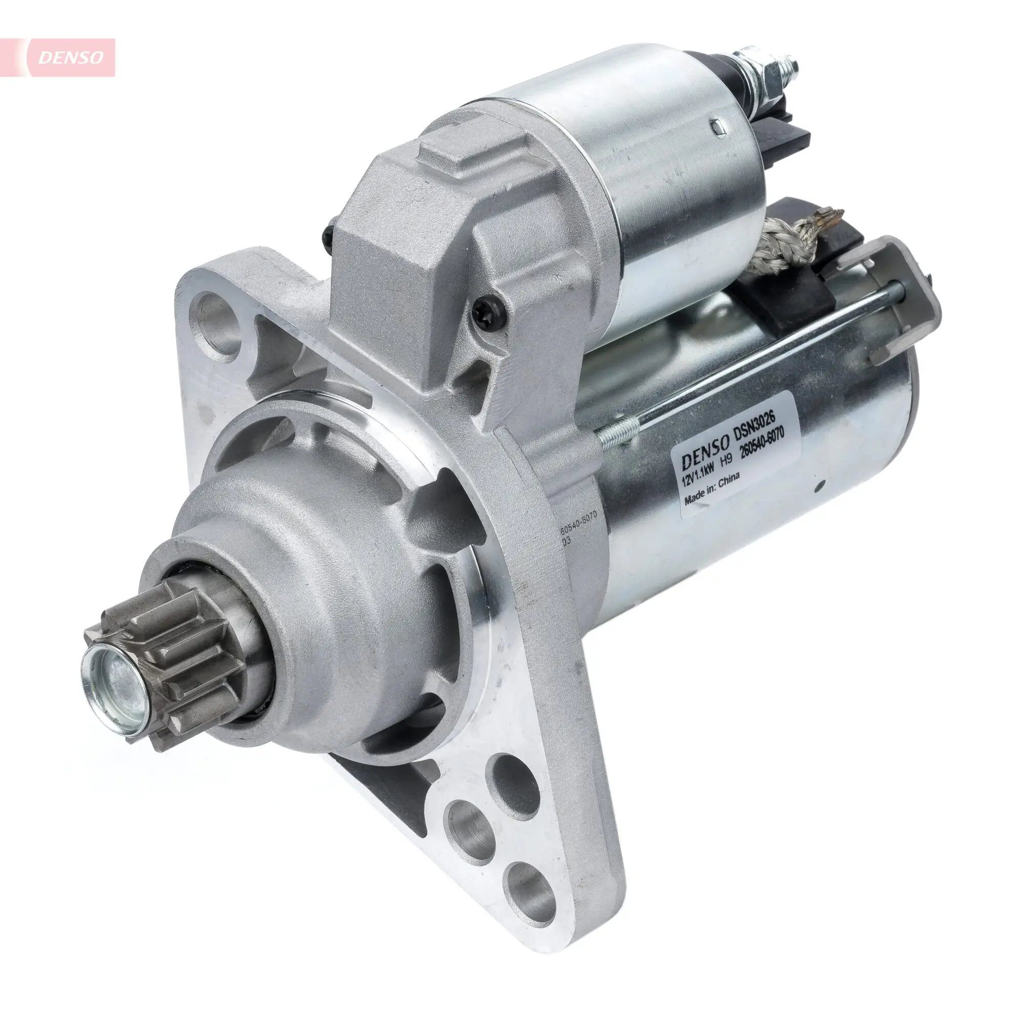Starter 12 V 1,1 kW DENSO DSN3026