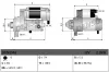 Starter 12 V 2,2 kW DENSO DSN3048 Bild Starter 12 V 2,2 kW DENSO DSN3048