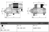 Starter 12 V 2,3 kW DENSO DSN3049 Bild Starter 12 V 2,3 kW DENSO DSN3049