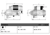 Starter 12 V 2,3 kW DENSO DSN3049 Bild Starter 12 V 2,3 kW DENSO DSN3049
