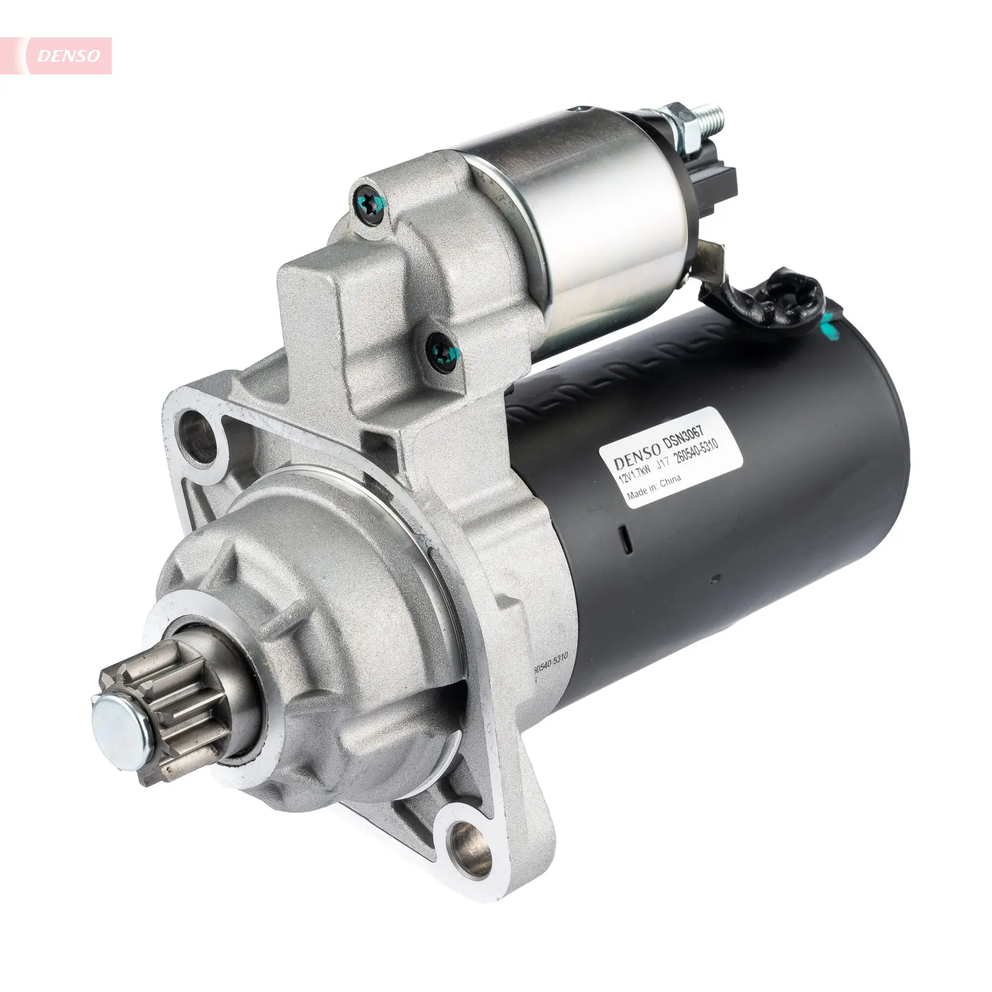 Starter 12 V 1,7 kW DENSO DSN3067