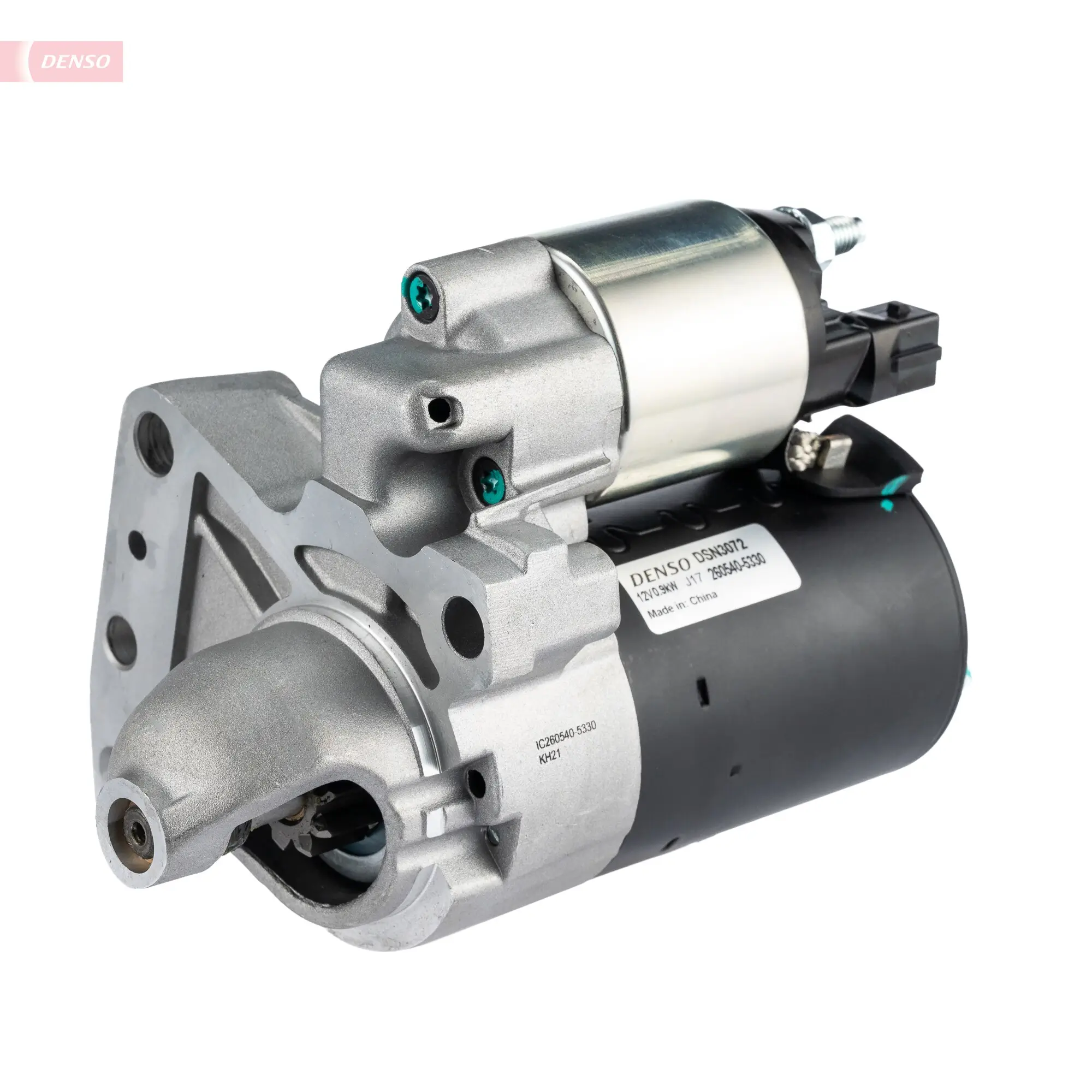 Starter 12 V 0,9 kW DENSO DSN3072