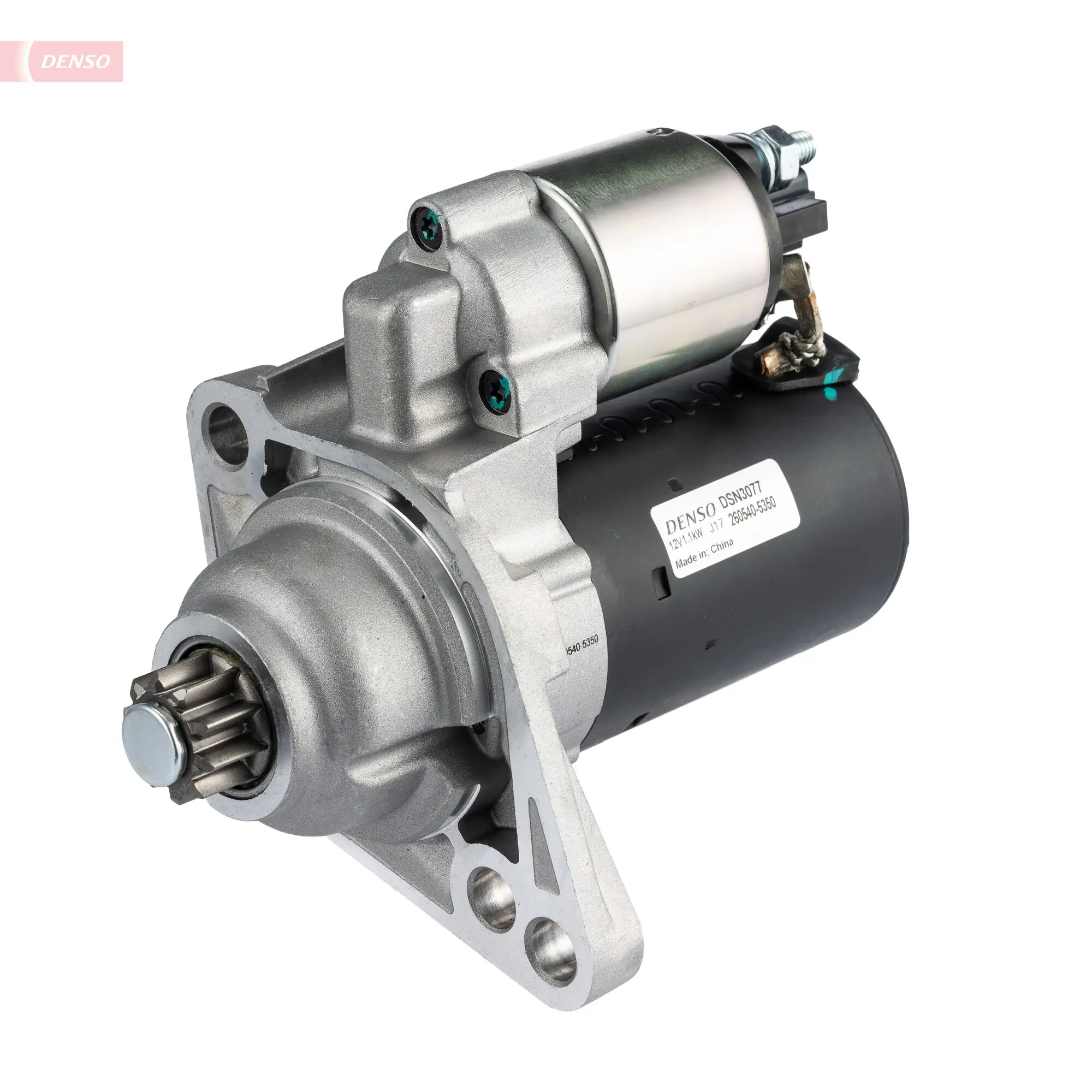 Starter 12 V 1,1 kW DENSO DSN3077
