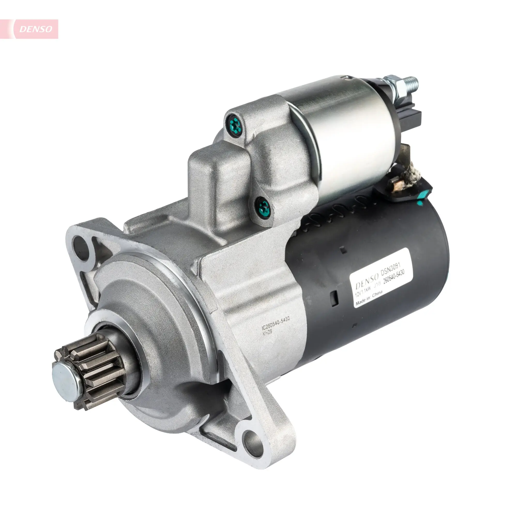 Starter 12 V 1,1 kW DENSO DSN3091